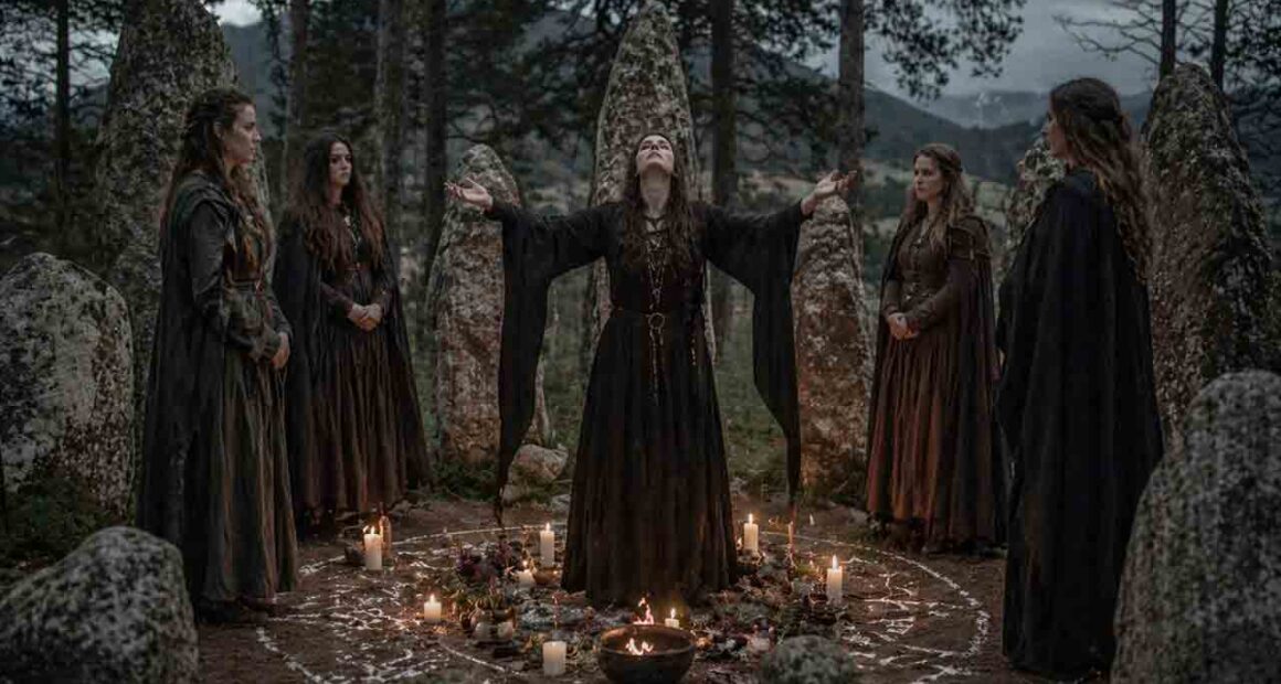 The secret rituals of “witches” in the Middle Ages still unsettle historians. Ilustration: Condutta