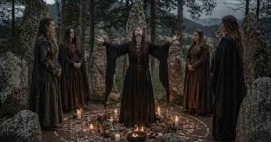 The secret rituals of “witches” in the Middle Ages still unsettle historians. Ilustration: Condutta