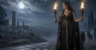 Hecate, the Queen of Witches, still terrifies and fascinates centuries later. Ilustration: Condutta
