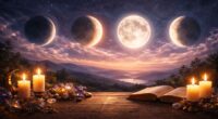 Moon Phases and Their Meanings: What Each Lunar Movement Reveals About Energy, Emotions, and Destiny. Illustration: Condutta