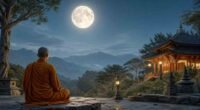 Wesak Full Moon happens this Friday and marks a moment of reflection, release, and renewal. Ilustração: Condutta.com